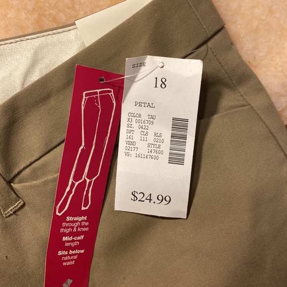 NEW Fashion bug cropped average size 18 pants - Picture 3 of 9